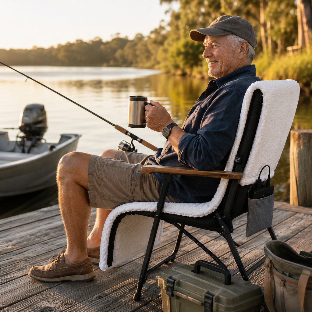 WarmRest™ USB Heated Chair Pad