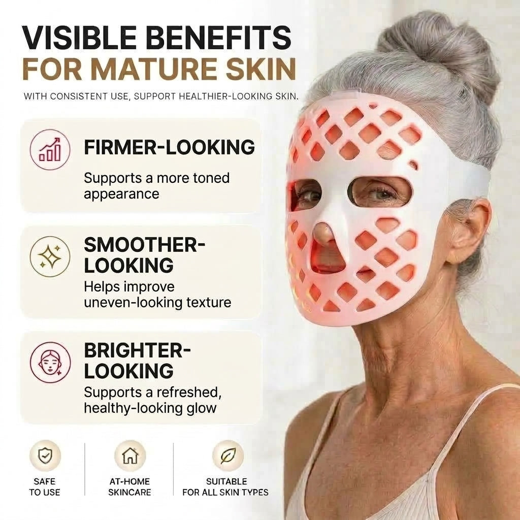 LumaGlow™ LED Face Mask