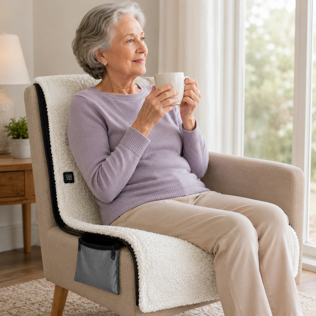 WarmRest™ USB Heated Chair Pad
